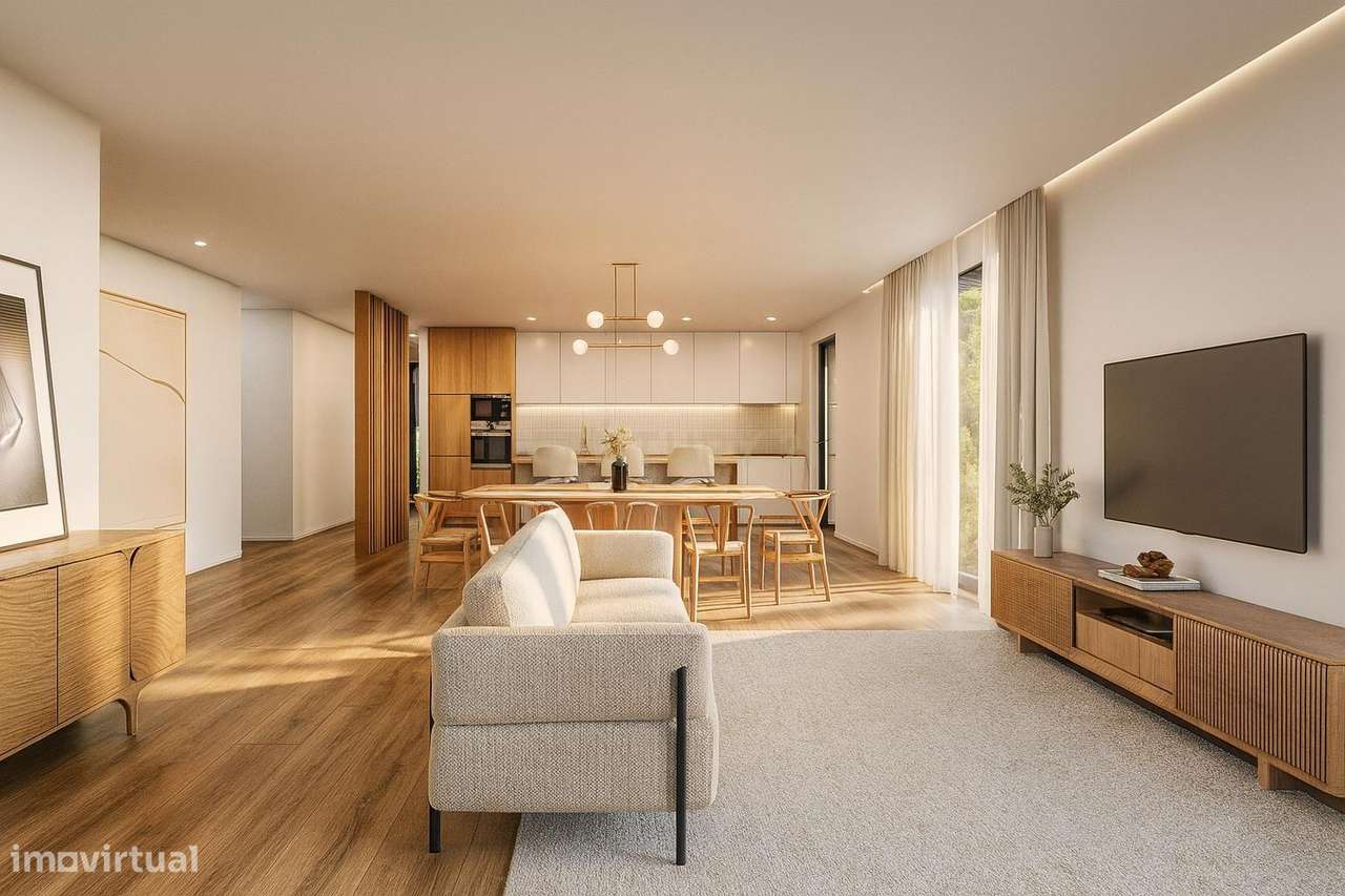 Moradia T3 de Arquitetura Contemporânea em Figueiros – Cadaval - Grande imagem: 4/10