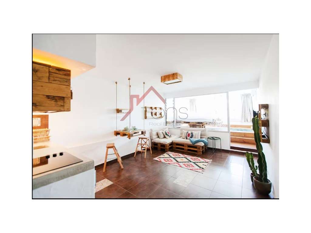 Apartamento T1 Remodelado com elevador em Quarteira, Loulé.-5