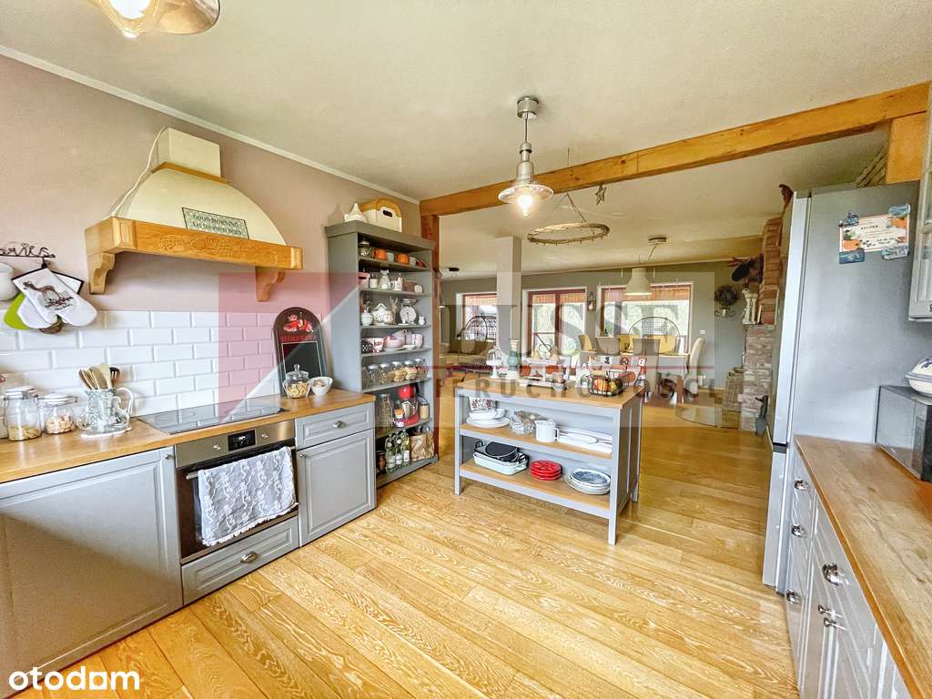 STYLOWY DOM! - Piękny!!! Duża działka! Przy lesie!-2