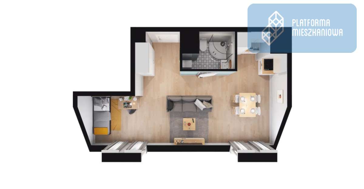 Klimatyczne mieszkanie w które warto zainwestować! - Pełny obrazek: 4/18