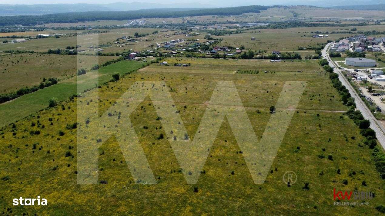 Teren intravilan 5100 mp, Cisnadie - ideal pentru investitie - Imagine principală: 5/13