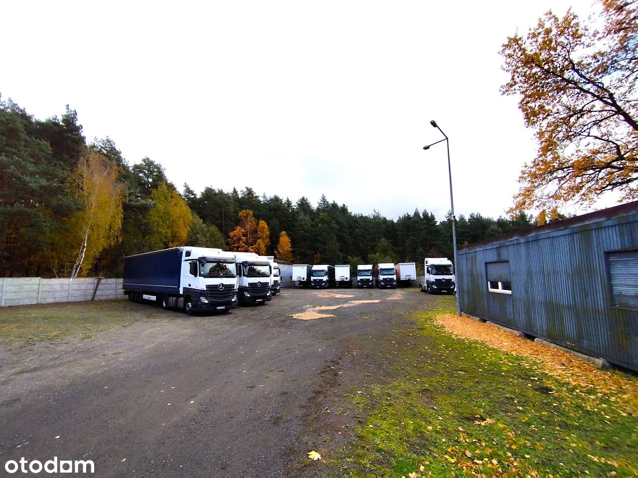 Warsztat*BAZA transportowa przy DW 335*zaplecze biur-socj*FOTOWOLTAIKA-1