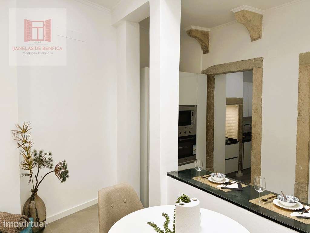 T3 Remodelado, equipado e mobilado- Lisboa - Grande imagem: 4/27