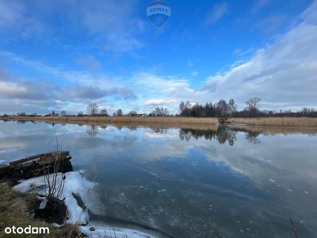 Działka 2250m Żuławy 35min od Gdańska koło rzeki