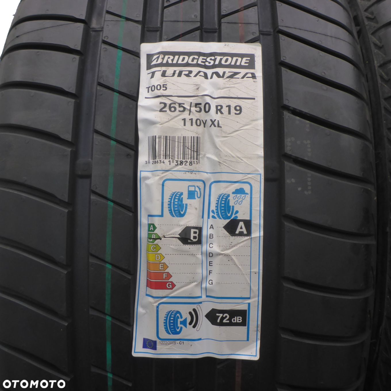 2 x BRIDGESTONE 265/50 R19 110Y XL Turanza T005 Lato 2019 Jak Nowe - 3