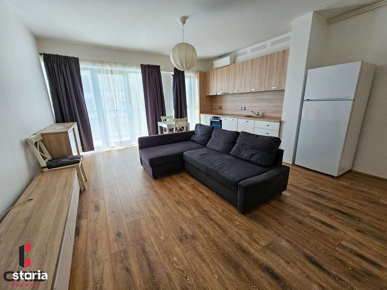 Sisesti 2 camere complet mobilat | Parcare subterana Metrou 4'