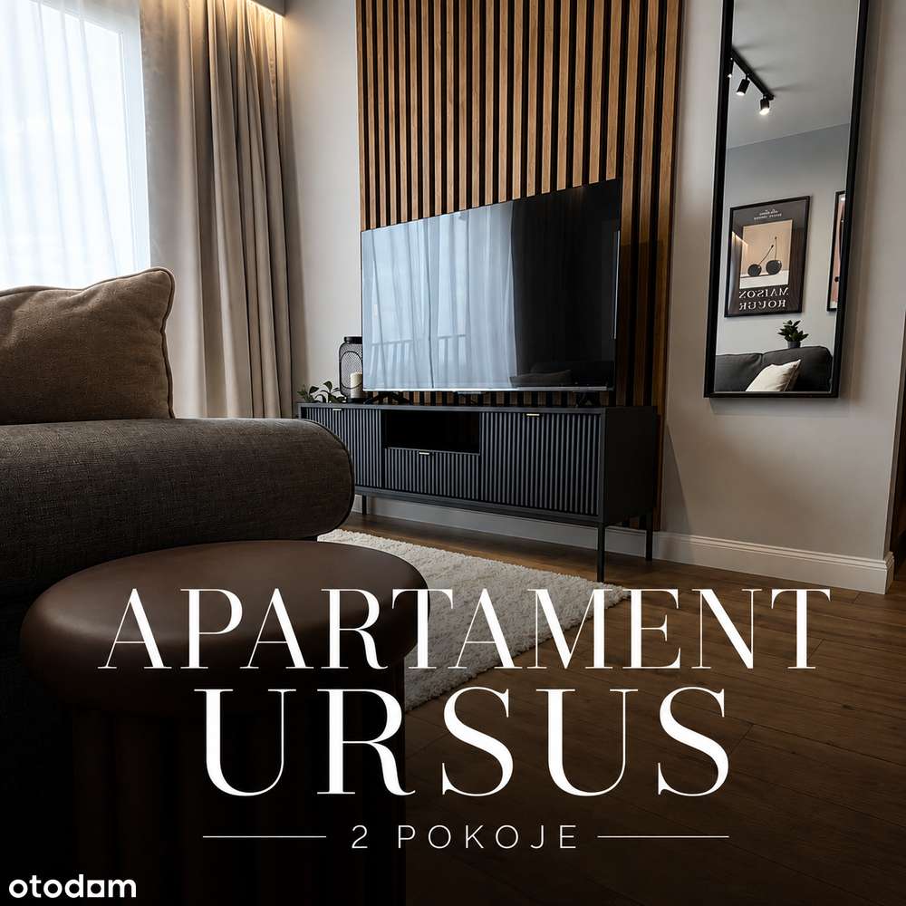 Apartament 2-POKOJE URSUS, Premium 35m2. Wysoki standard! NOWE/Balkon