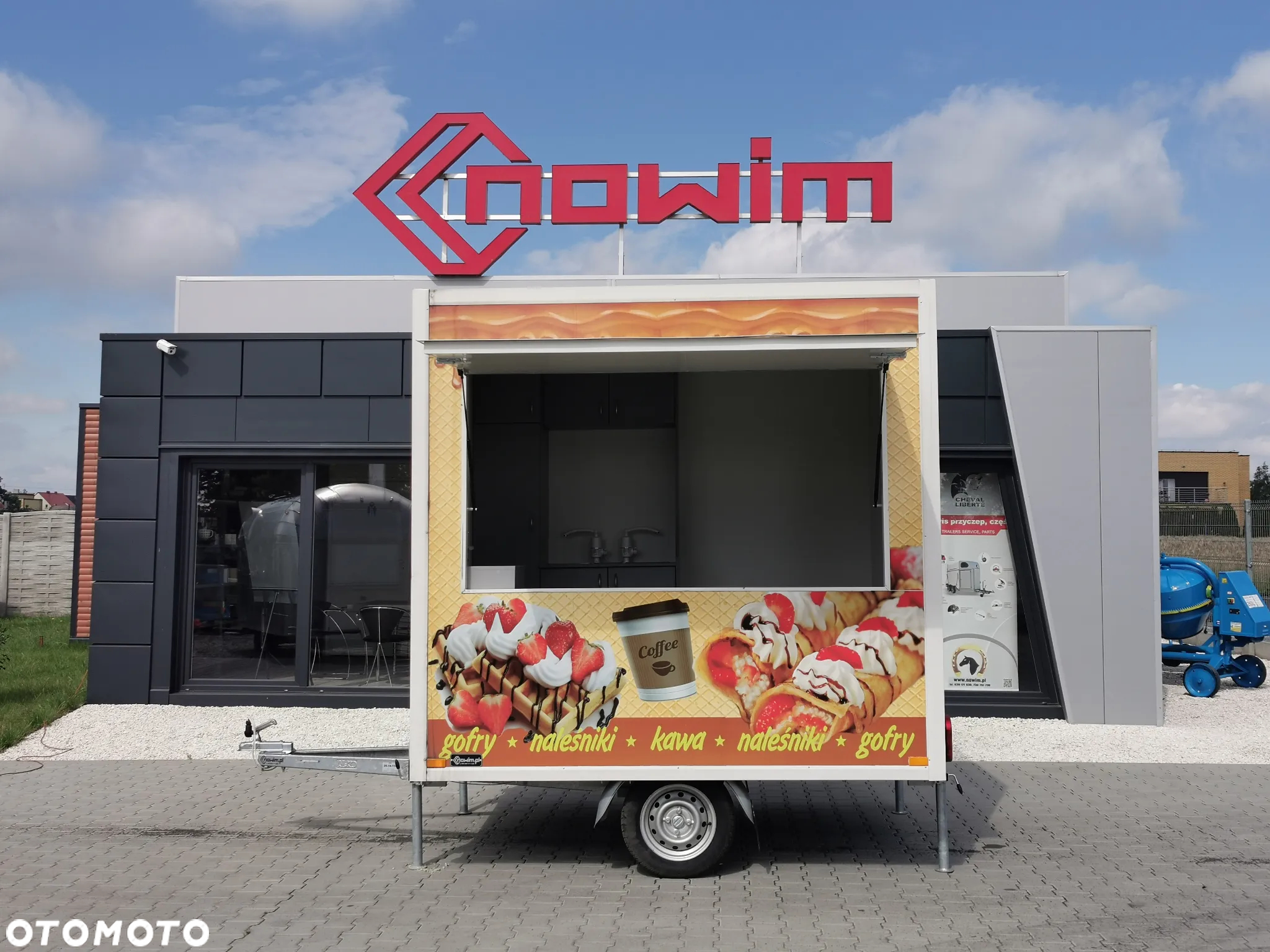 Nowim M.0.18.25.0396 Przyczepa gastronomiczna 3 m kawa gofry lody foodtruck - 5