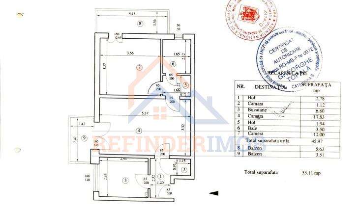 Apartament de vanzare cu 2 camere, zona Titan-4