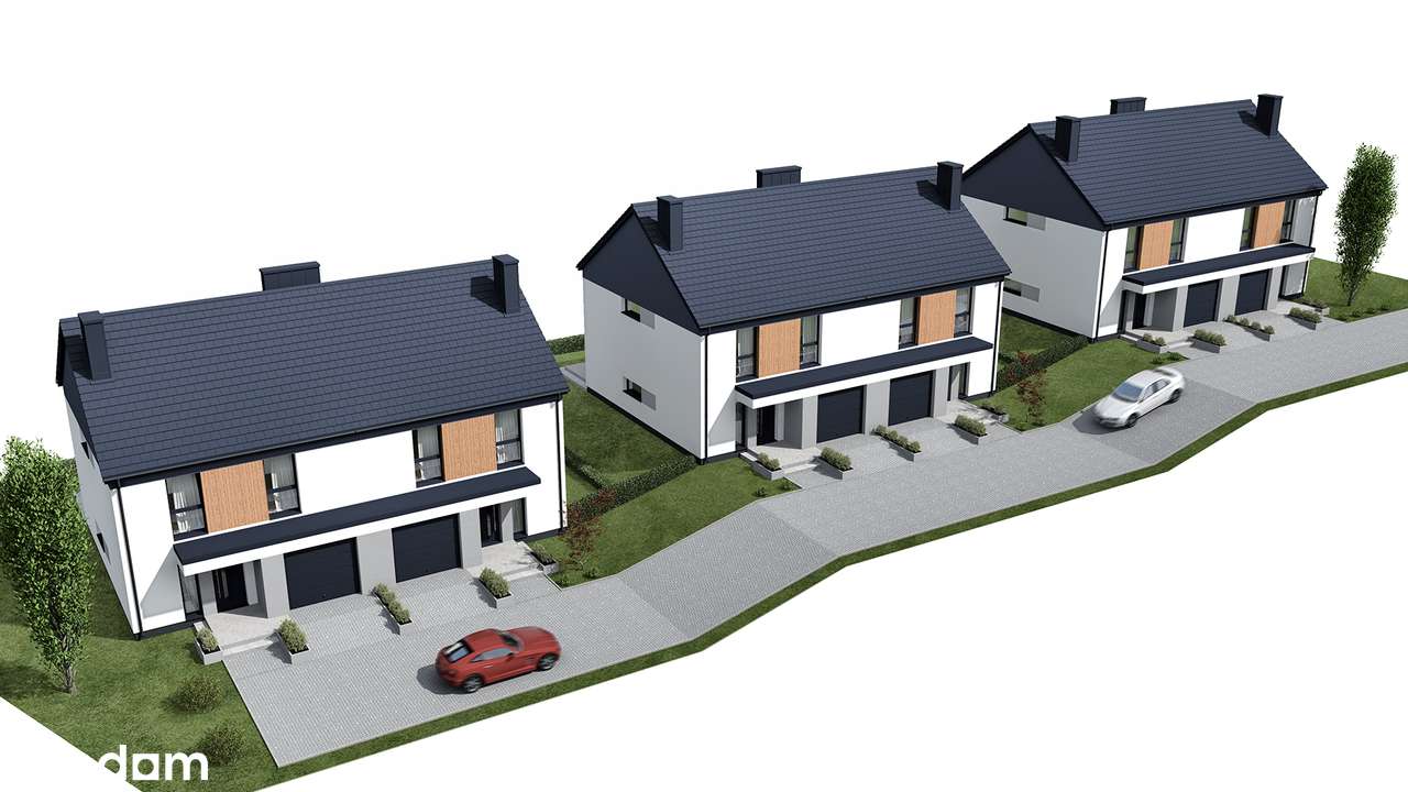 Bliźniak w centrum Bojana. 5 pokoi, garaż, ogródek. Odbiór 07.25 - Pełny obrazek: 2/15