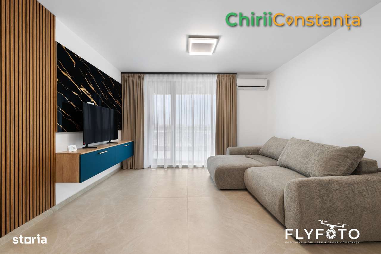 #Lux: Apartament nou cu parcare » prima chirie | Faleză Nord Constanța - Imagine principală: 3/20