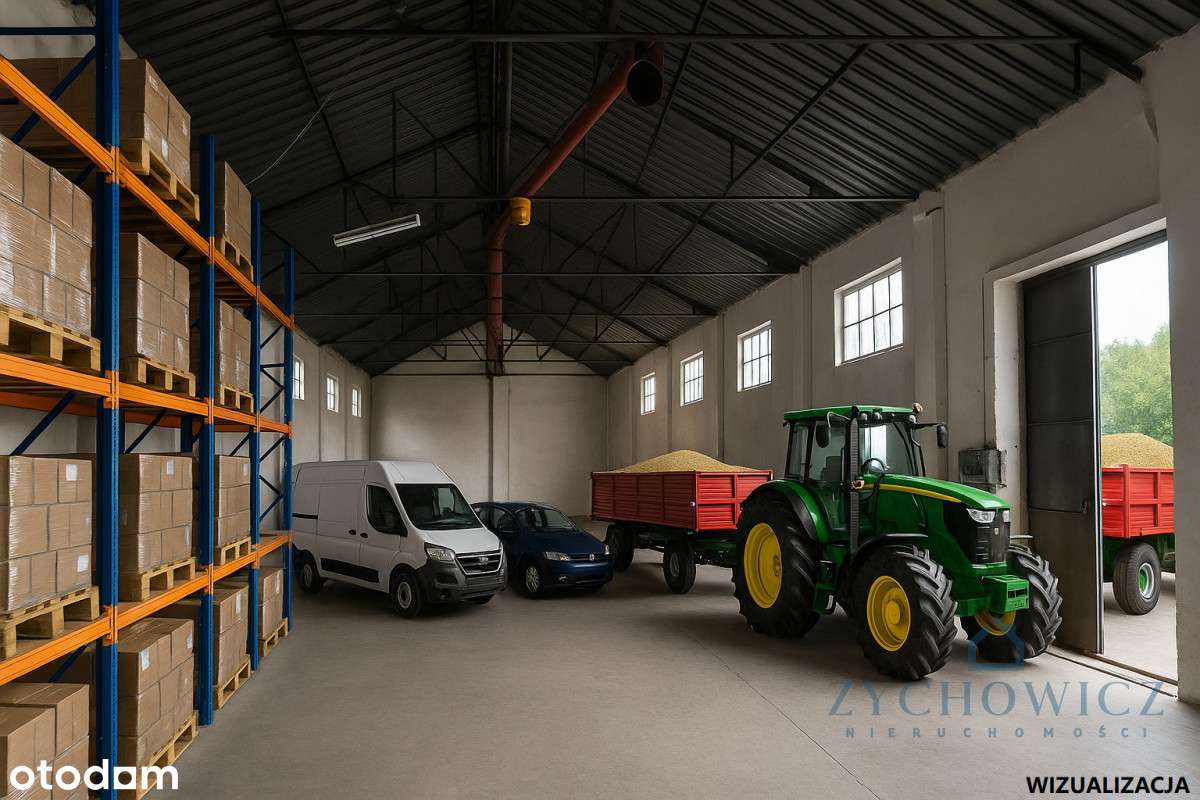 Magazyn + grunt 23 ar – idealny pod biznes - Pełny obrazek: 5/6