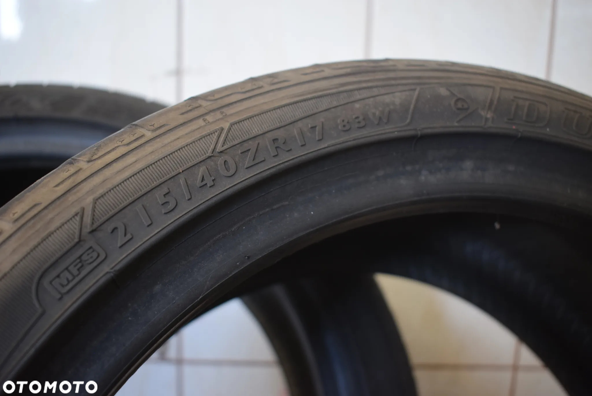 ZR17 215/40 Dunlop Sp Sport Maxx Cena za parę - 7