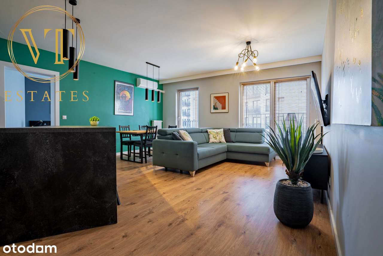 Apartament 2-pokojowy z garderobą i klimatyzacją-1