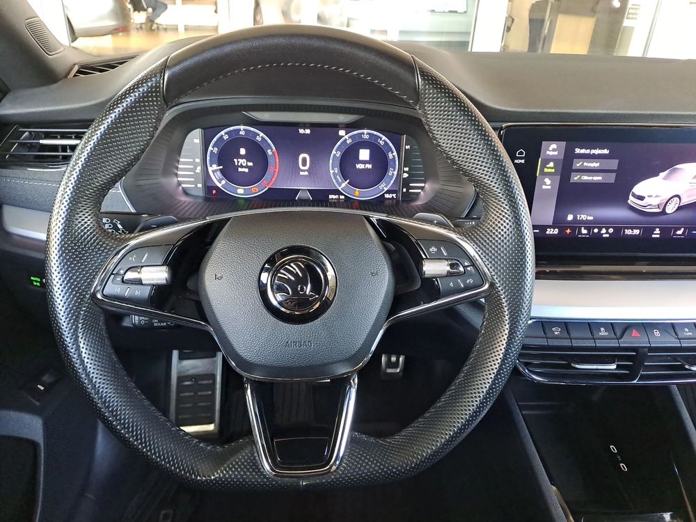 SKODA OCTAVIA 1.5TSI e-Tec 150KM DSG Dynamic Kamera Virtual Czarny Sufit Salon PL