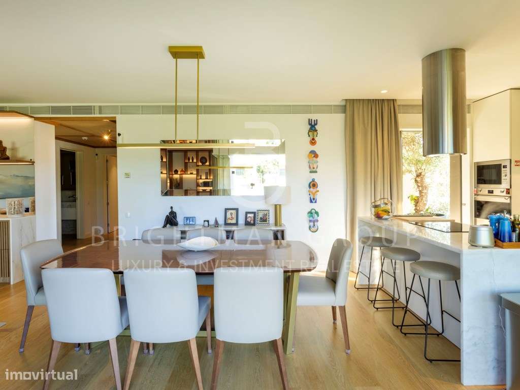 Apartamento T3 com piscina e jardim, na Quinta da Marinha-13