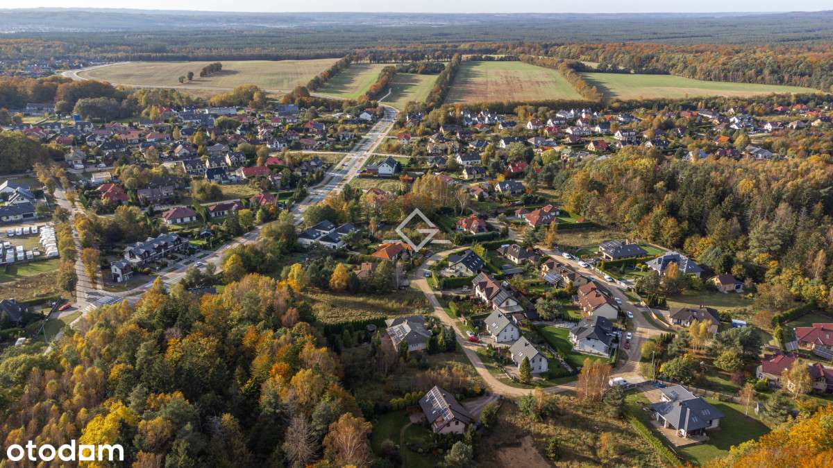 Piękna działka | 35 min do Gdyni | Las | Media - Pełny obrazek: 3/4