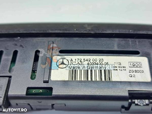Display senzor parcare Mercedes Clasa C (W204) [Fabr 2007-2014] A1725420023 - 2