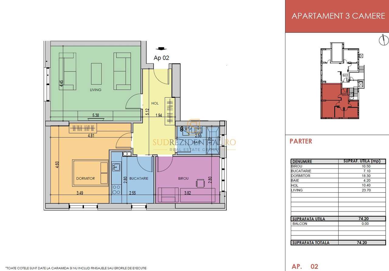 Apartament 3 camere, spatios si modern, mutare rapida, Postalionului - Imagine principală: 5/20