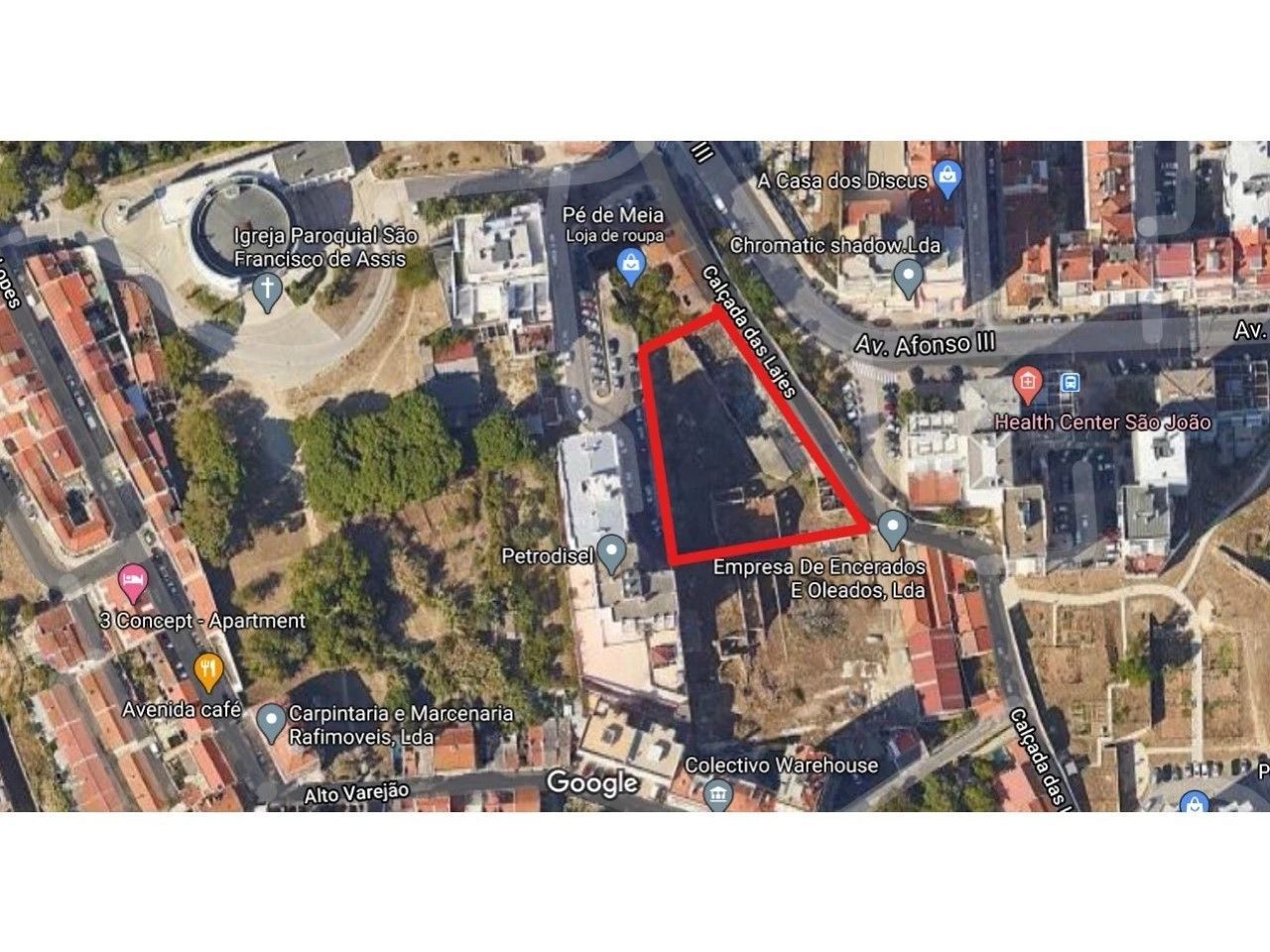 Terreno Urbano - 7 pisos de Habitação - Lisboa