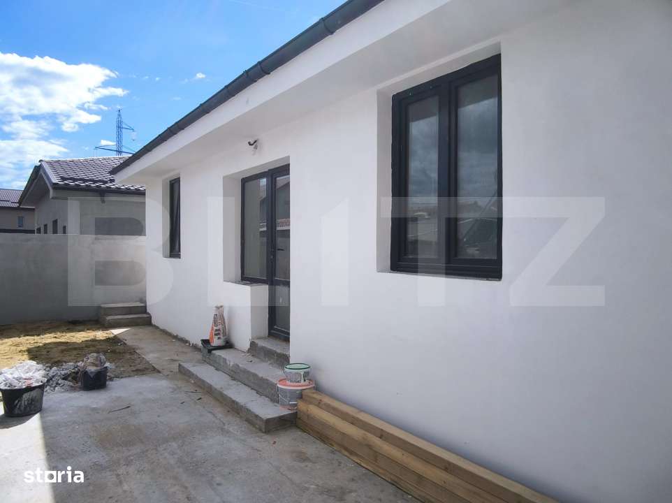 Casa parter la cheie 96 mp utili, 4 camere si 300 mp teren, zona Damil - Imagine principală: 4/12