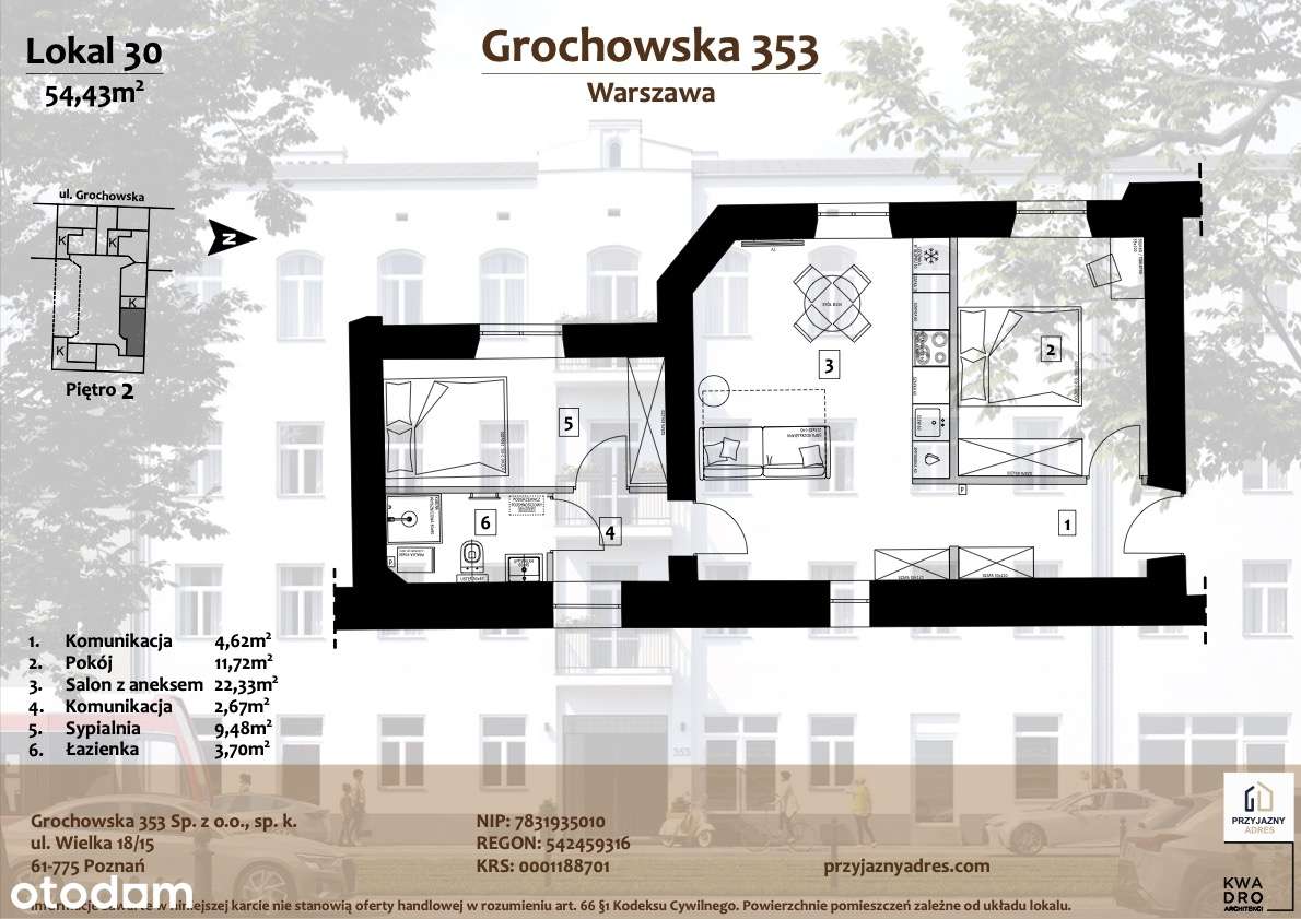 Kamienica & Oficyna Grochowska 353-2