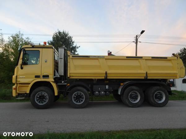 Mercedes-Benz Actros 4144 8x4 kiper Meiller wywrotka hydroburta bortmatic - 6