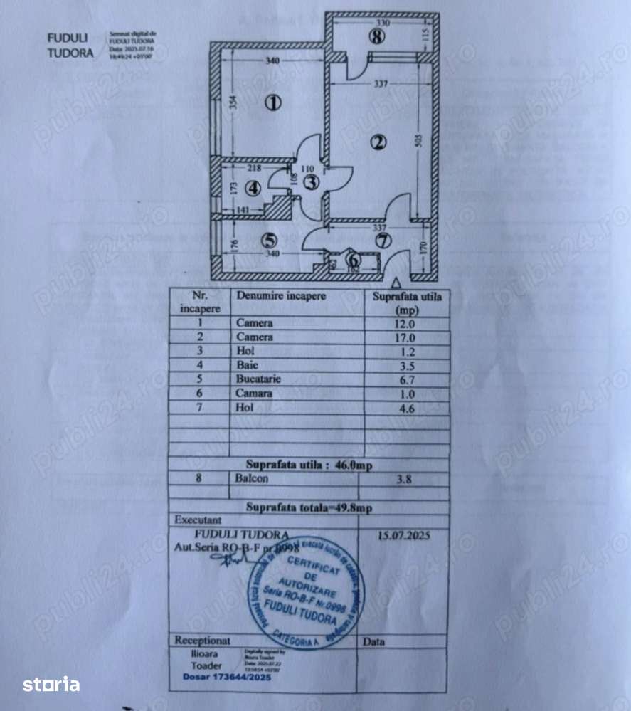 Ap  2 camere decomandat- zona Brotacei (Tomis 3)-0