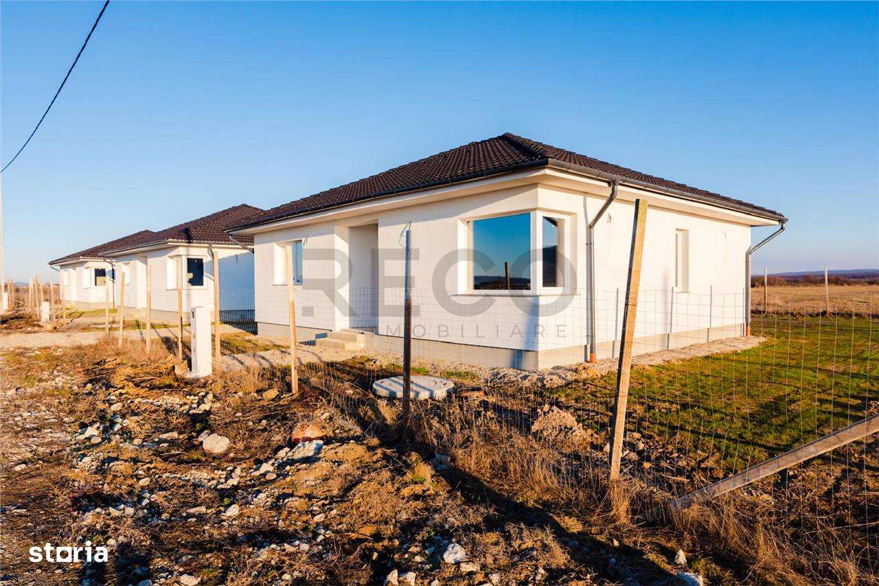 RECO Casa plan parter cu 3 camere, semifinisata, la 7 minute de Oradea - Imagine principală: 3/15