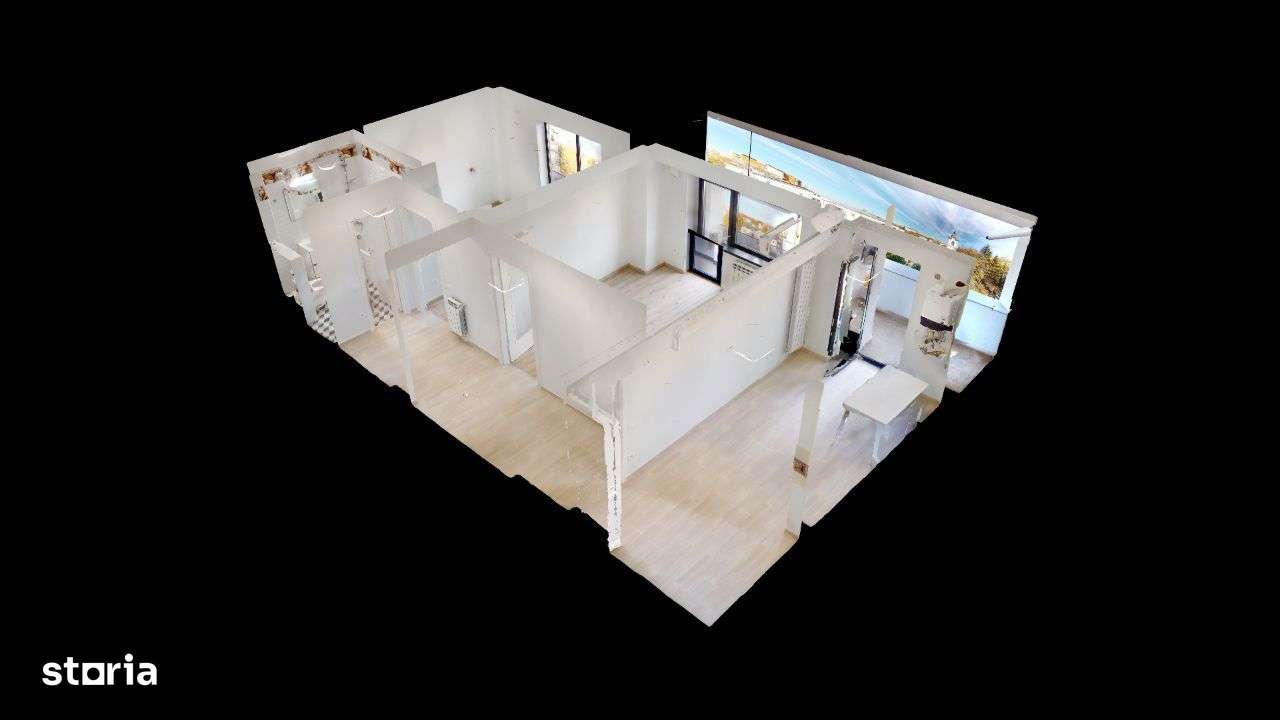 Spre vanzare apartament, 2 camere (bloc nou) inclus: parcare, boxa-7