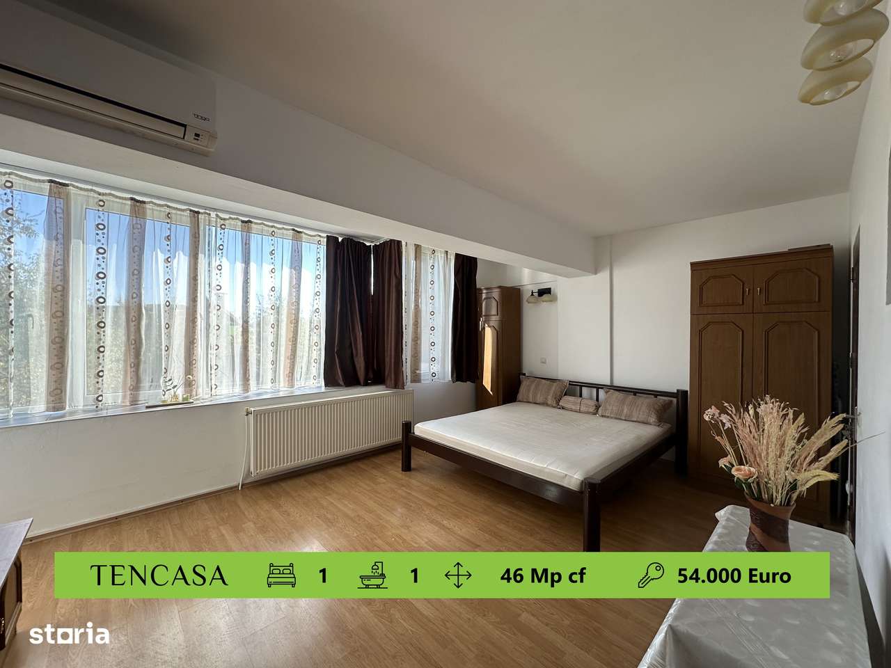 De vanzare, ap 1 cam, cf 1, cartier Ana Ipatescu, Arad - Imagine principală: 1/7