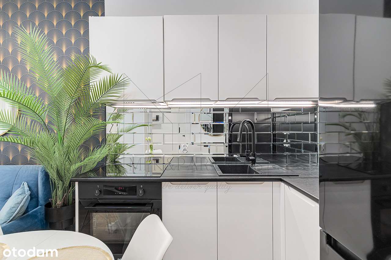 Bez prowizji! Piękne, dwupokojowe mieszkanie z dużym ogródkiem!-5