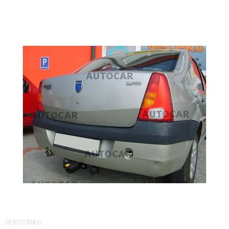 Carlig de remorcare pentru Dacia Logan sedan- sistem semidemontabil din 2004 pana 12.2012 - 5