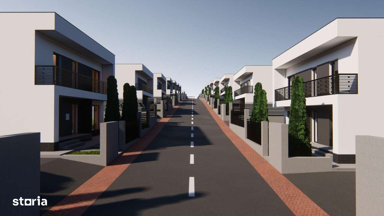 Proiect nou! CANALIZARE! Incalz in pard! Vila 4 camere Miroslava - Imagine principală: 3/6