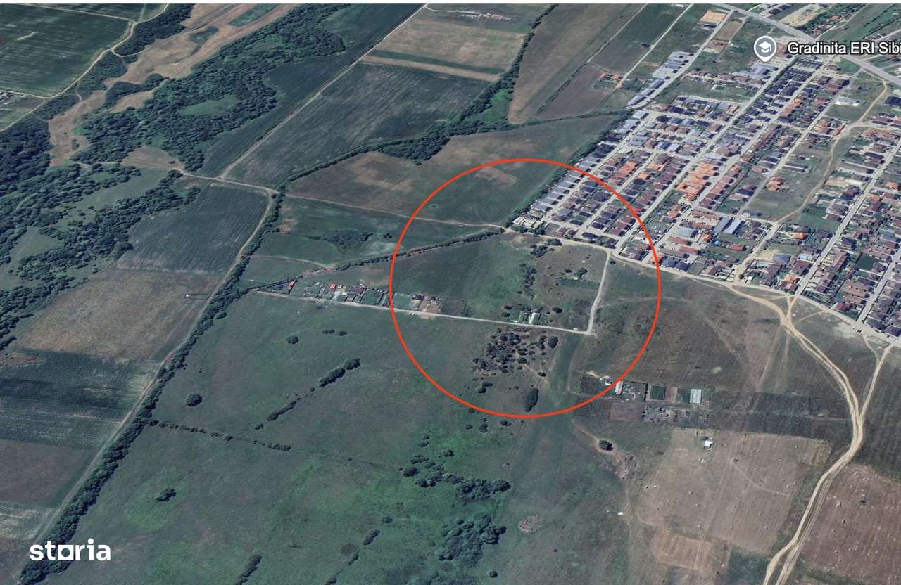 Teren intravilan cu PUZ aprobat – Selimbar, limita Cisnadie - Imagine principală: 5/7