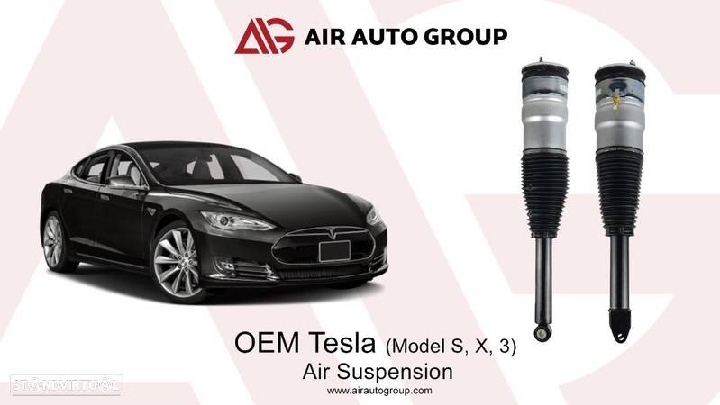 Tesla Model (S, X, 3) Amortecedor/Fole Pneumático Dianteiro/Traseiro - 1