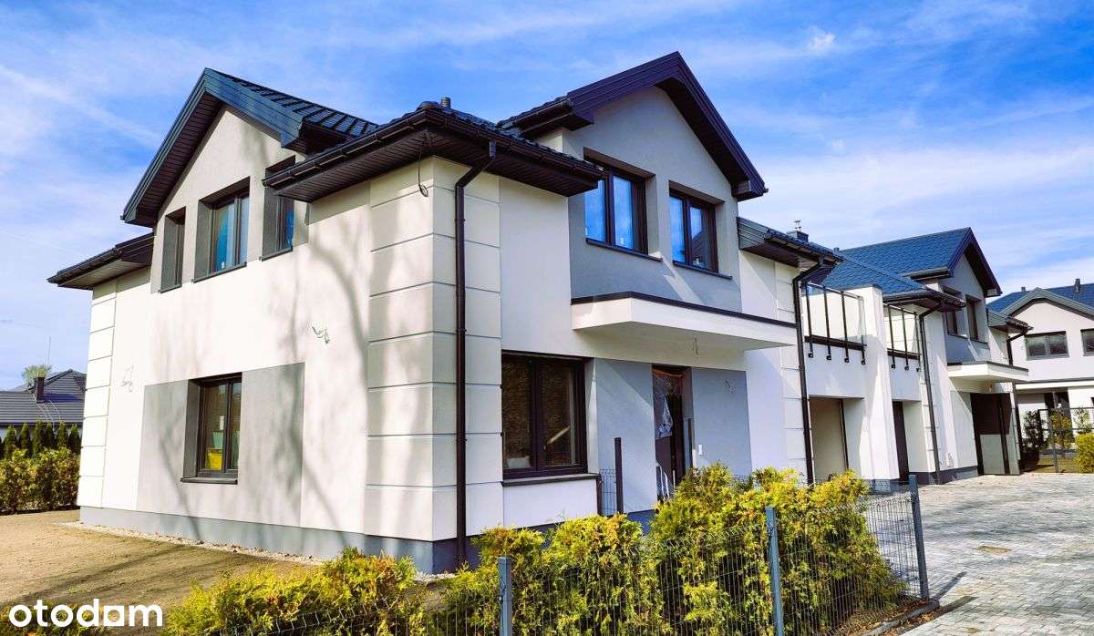 Nowoczesny bliźniak deweloperski na Rogach-4