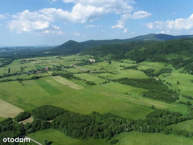 Działka w górach - dom mobilny