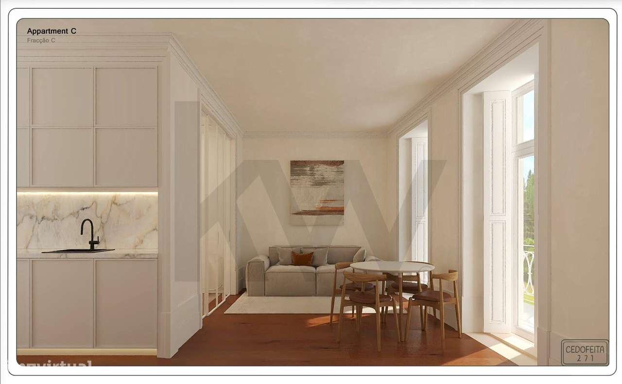 Apartamento T0 com 45 m2  | Empreendimento novo no Porto - Grande imagem: 5/6