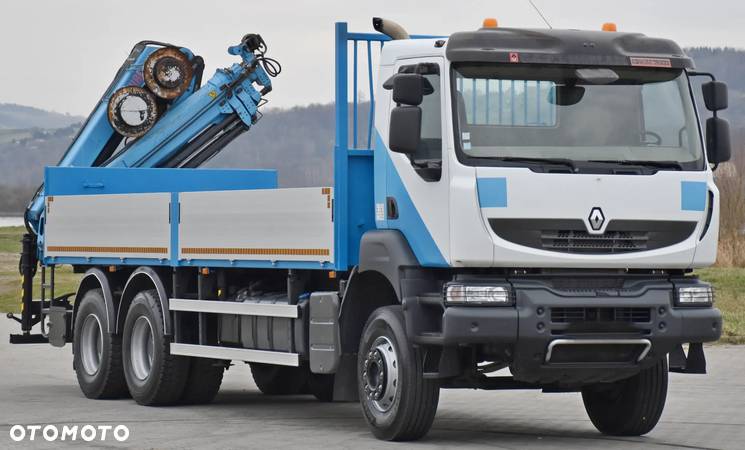 Renault Kerax 340 * HIAB 166 E - 4 HIPRO + PILOT * 6x4 - 4