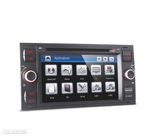 AUTO RADIO GPS 2DIN 7" GPS TACTIL PARA FORD FOCUS C-MAX FIESTA GALAXY KUGA MONDEO S-MAX TRANSIT - 3