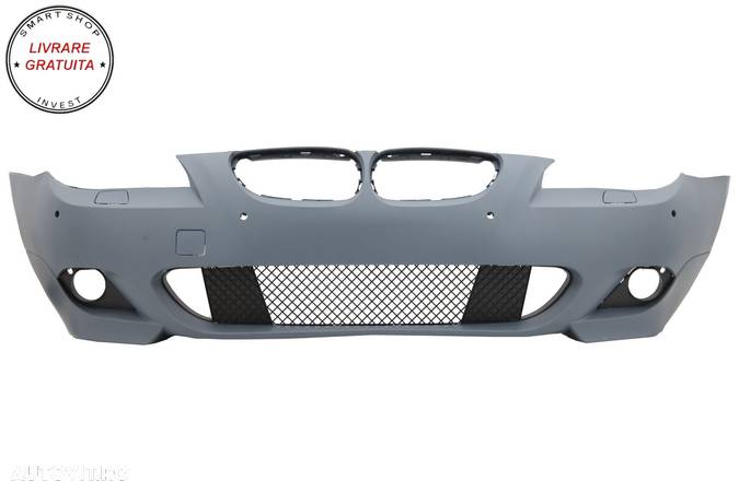 Bara Fata BMW Seria 5 E60 E61 (2007-2010) M-Technik Design fara Proiectoare Ceata- livrare gratuita - 1