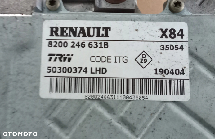 Wspomaganie elektryczne Renault Megane 2 II 82002466313 X84  50300374 - 4