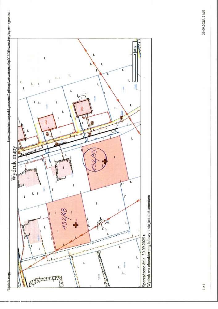 Działka o pow. 1001 m2 w Ługwałdzie ul. Bukszpanowa - Pełny obrazek: 5/5