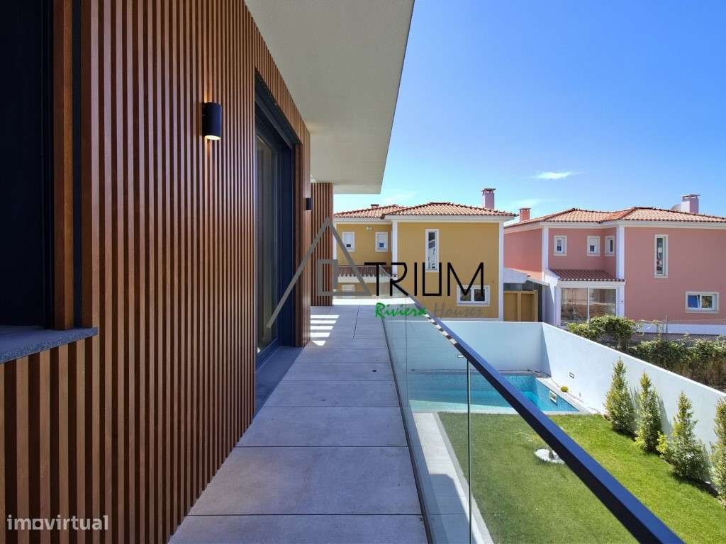 Moradia Contemporânea de Luxo com Piscina Aquecida, Jardim e Cave M...-39