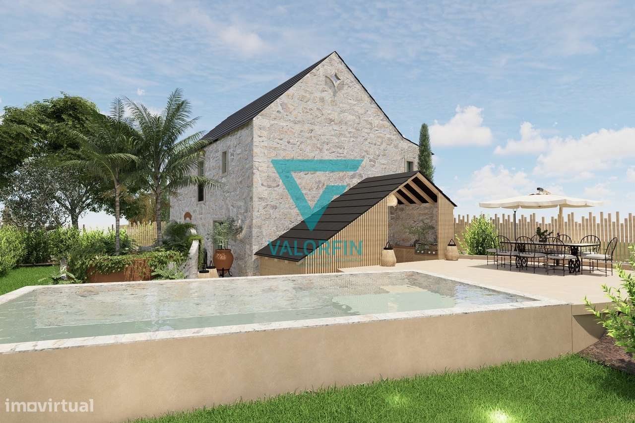 Moradia de Charme T3 c/ Piscina e Jardim / Abiul - Pombal-32