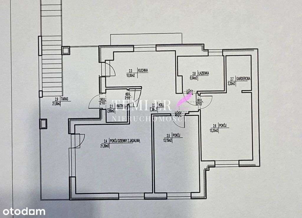 mieszkanie Bezczynszowe,75m2,3 pok,2 miejsca post.-14