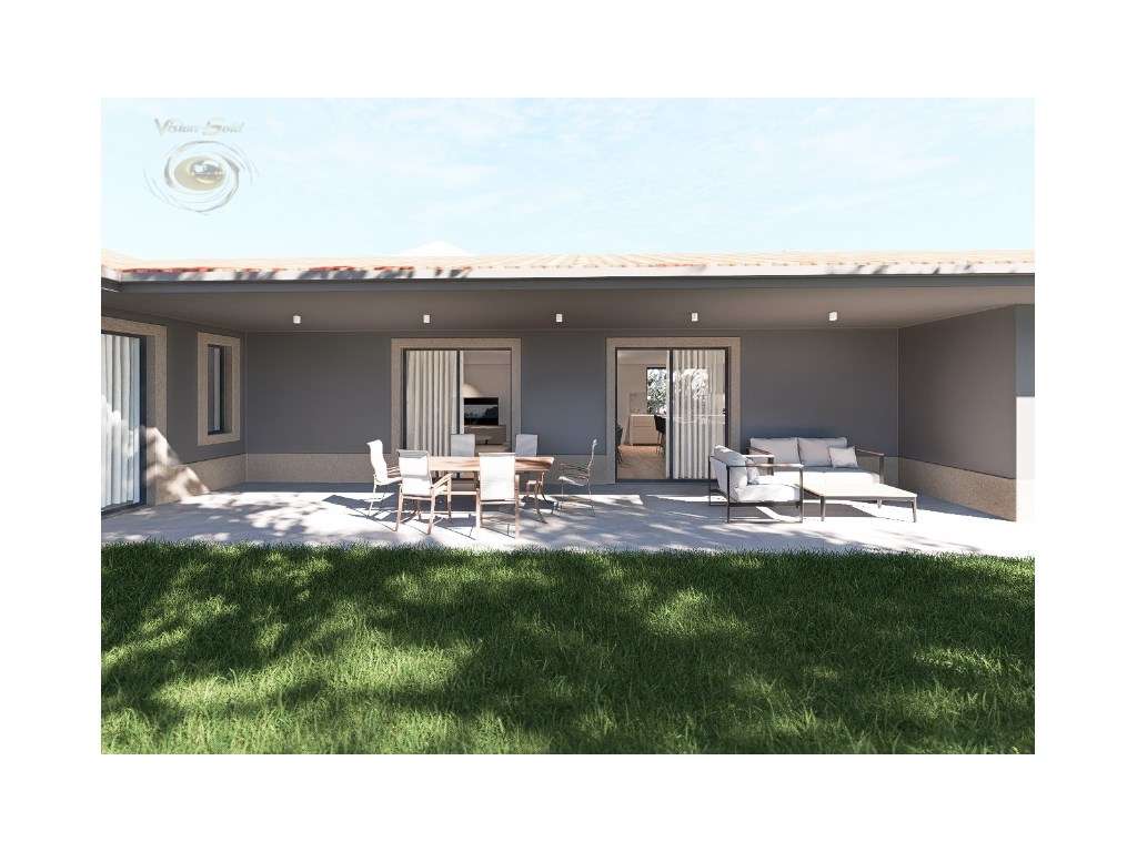 Terreno Com Projecto de moradia térrea T3 - Grande imagem: 4/7