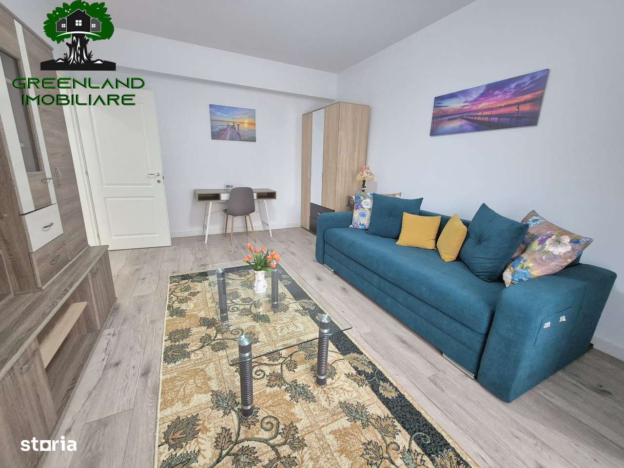 Apartament 1 camera, DECOMANDAT, 43 mp, ETAJ 1, Bucium - Imagine principală: 2/10