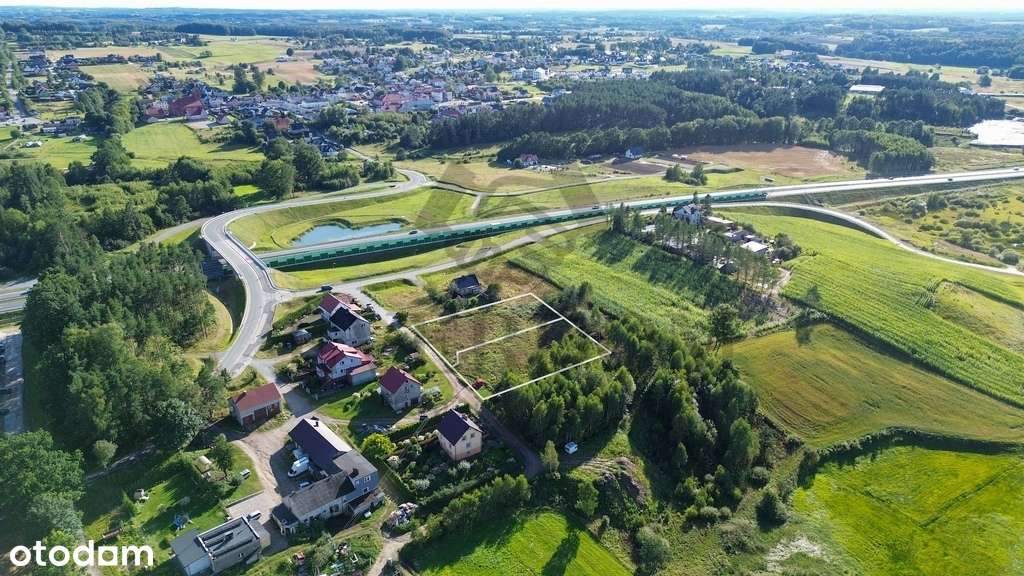 Działka budowlana w Szemudzie Nowiny 1500 m2-5